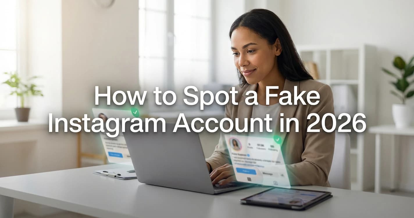 Cover image for How to Spot a Fake Instagram Account in 2026